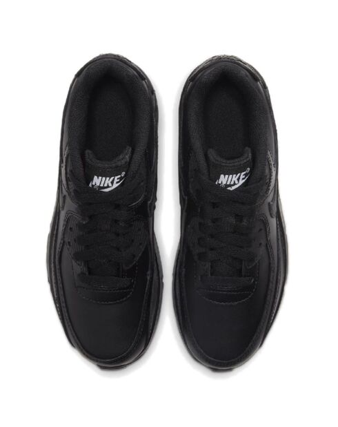 Baskets en Cuir Air Max 90 Gs noires