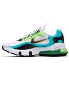 Baskets Air Max 270 React Gs bleu/vert/blanc