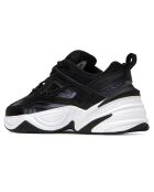 Baskets en Cuir & Toile M2K Tekno Ess noires