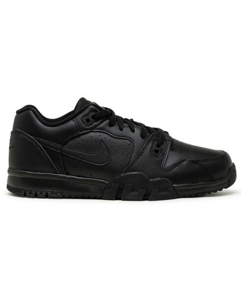 Baskets en Cuir Cross Trainer Low noires