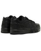 Baskets en Cuir Cross Trainer Low noires