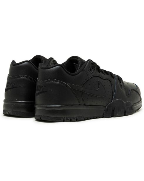 Baskets en Cuir Cross Trainer Low noires