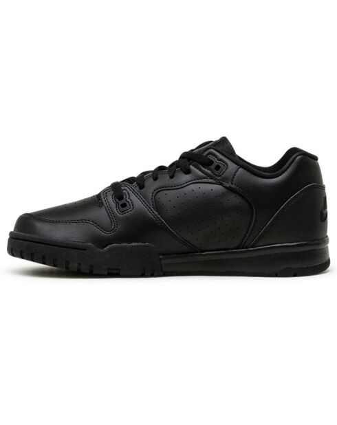 Baskets en Cuir Cross Trainer Low noires