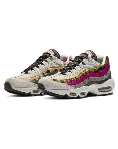 Baskets en Cuir Air Max 95 beige/multicolore