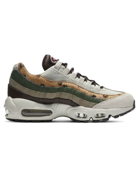 Baskets en Cuir Air Max 95 beige/multicolore