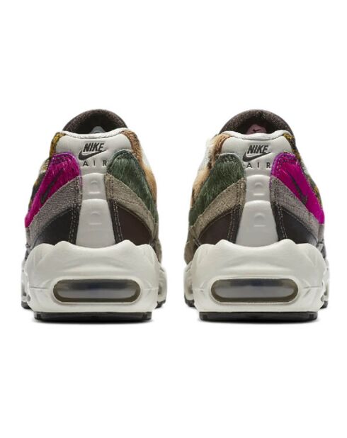 Baskets en Cuir Air Max 95 beige/multicolore