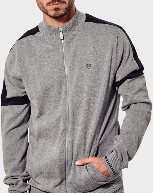 Gilet Rake gris moyen