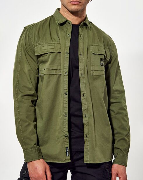 Camicia Stern kaki chiaro