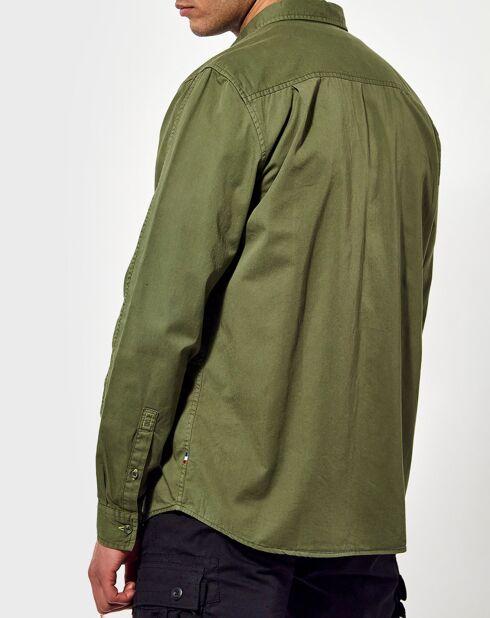 Camicia Stern kaki chiaro