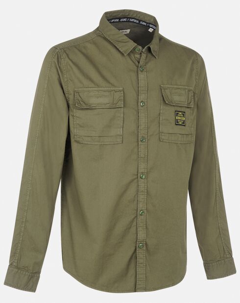 Camicia Stern kaki chiaro