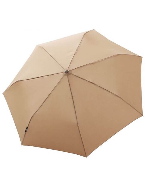 Parapluie pliant - Ouverture automatique camel
