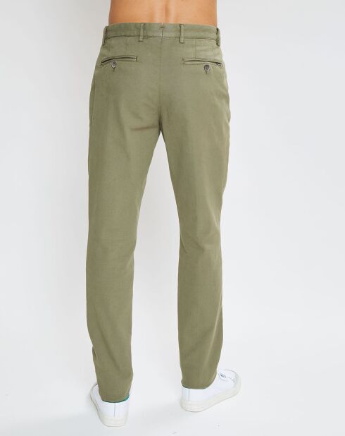 Pantalon chino Slim Fit Armure kaki