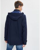 Parka à capuche Nylon Travel bleu marine