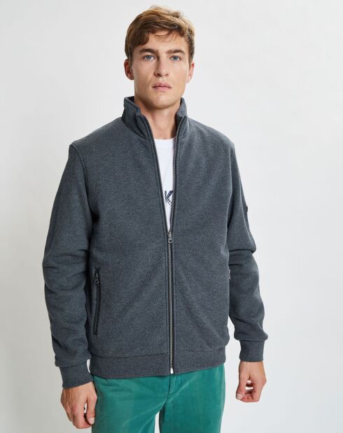 Bombers en jersey Point gris