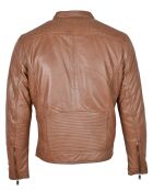 Veste en Cuir Jordy cognac