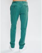 Pantalon chino Slim Fit Kensington vert