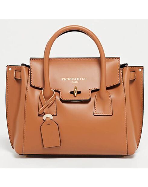 Jany Handtasche aus Kamelleder - 25x19x7 cm