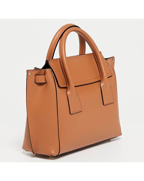 Jany Handtasche aus Kamelleder - 25x19x7 cm