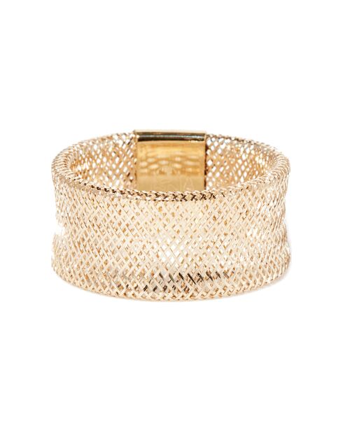 Bague ajustable Vico Scintillante or jaune