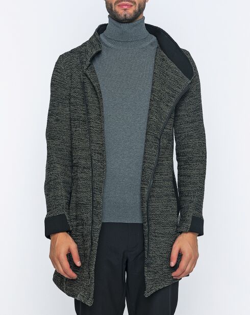 Manteau Sam kaki/noir