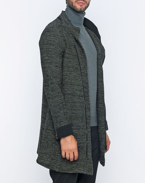 Manteau Sam kaki/noir