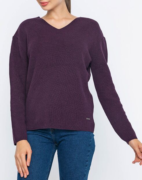 Pull Léa violet