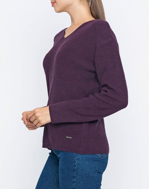 Pull Léa violet