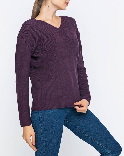 Pull Léa violet