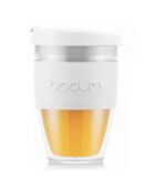 Mug à emporter double paroi Joycup blanc - 0.25 L