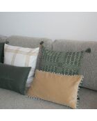 Housse de coussin  en Velours Avoriaz sable - 50x30 cm