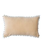 Housse de coussin  en Velours Avoriaz sable - 50x30 cm