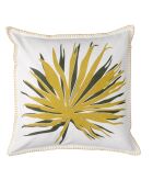 Housse de coussin Flower Power jaune - 50x50 cm