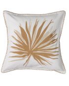 Housse de coussin Flower Power sable - 50x50 cm