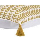 Housse de coussin Zanzibar jaune - 50x50 cm