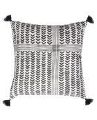 Housse de coussin Zanzibar noire - 50x50 cm