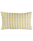 Housse de coussin d'extérieur Skandi jaune/kaki - 50x30 cm