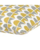 Housse de coussin d'extérieur Skandi jaune/kaki - 50x30 cm