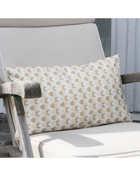Fodera per cuscino da esterno Skandi sand - 50x30 cm