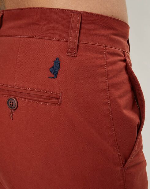 Brick stretch chinobroek