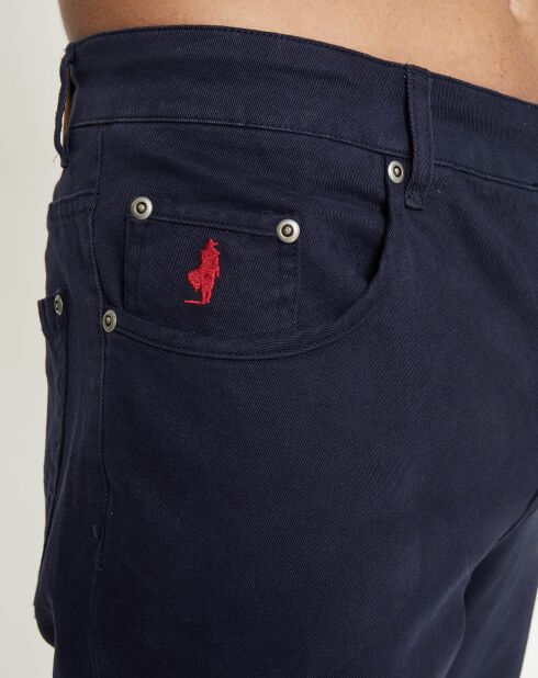 Reguläre marineblaue Hose mit 5 Taschen