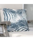 Housse de coussin d'extérieur Jungle bleue - 50x50 cm