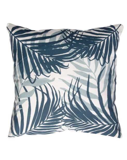 Housse de coussin d'extérieur Jungle bleue - 50x50 cm