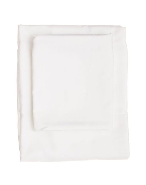 Parure housse de couette Vague blanche