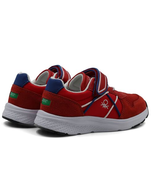 Baskets en Toile Ascent rouges