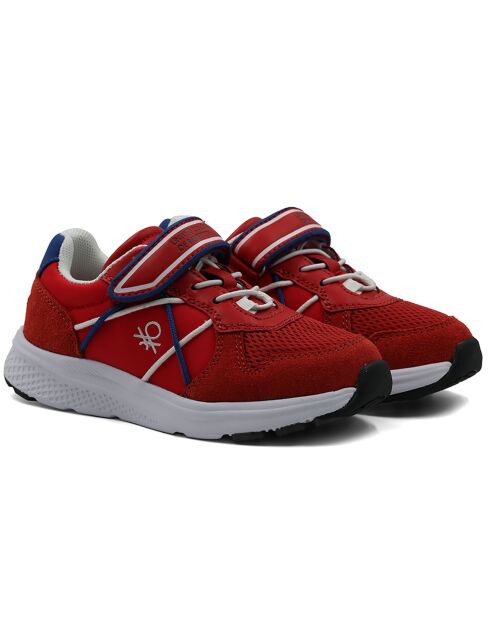 Baskets en Toile Ascent rouges