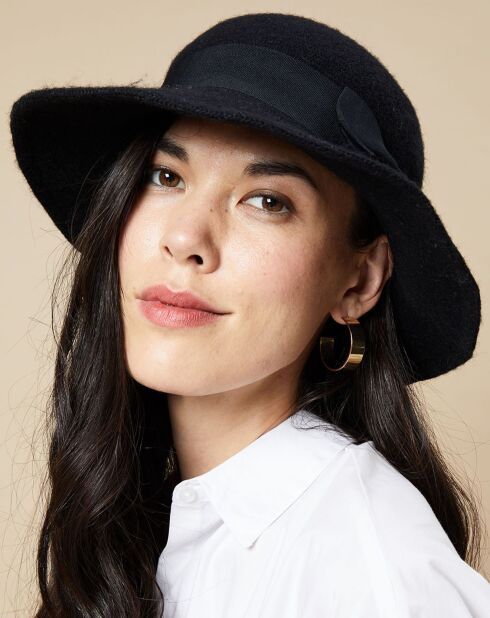 Chapeau en Laine Maryam noir