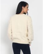 Cardigan Marie naturel