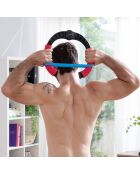 Appareil de musculation pour bras réglable avec résistance et guide d'exercices forcearc  multicolore