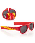 Lunettes de soleil enroulables sunfold mondial spain rouge