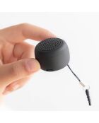 Mini-enceinte portable et rechargeable sans fil miund gadget tech noire